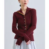 バイカラー2WAYニットトップス | futier land | 詳細画像18 