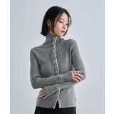 バイカラー2WAYニットトップス | futier land | 詳細画像4 