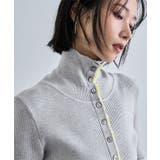 バイカラー2WAYニットトップス | futier land | 詳細画像8 