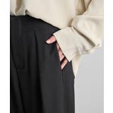 セータープレスタックハイウエストスラックス | futier land | 詳細画像8 