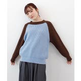 【ABYS】ラグランバイカラーニット | futier land | 詳細画像10 