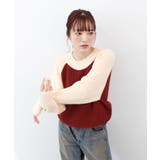 【ABYS】ラグランバイカラーニット | futier land | 詳細画像6 