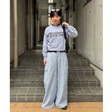 主役級に映える。ストライプ カーゴ ワイドパンツ | futier land | 詳細画像52 