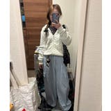 主役級に映える。ストライプ カーゴ ワイドパンツ | futier land | 詳細画像60 