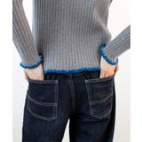 配色ステッチニットカーディガン | futier land | 詳細画像10