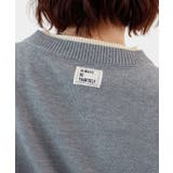 グレー | 【ABYS】Vネックレイヤードニット | futier land