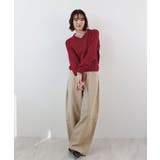 【ABYS】Vネックレイヤードニット | futier land | 詳細画像11