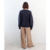 スウェットライク ヘンリーネックニット | futier land | 詳細画像11