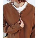 スウェットライク ヘンリーネックニット | futier land | 詳細画像6