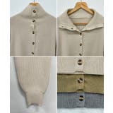 【ABYS】ボタンデザイン2WAYハイネックニット | futier land | 詳細画像12