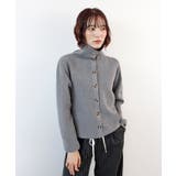【ABYS】ボタンデザイン2WAYハイネックニット | futier land | 詳細画像9