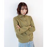 カーキ | 【ABYS】ボタンデザイン2WAYハイネックニット | futier land
