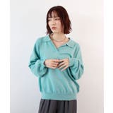 スキッパーポロニットプルオーバー | futier land | 詳細画像9 