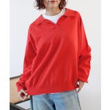 スキッパーポロニットプルオーバー | futier land | 詳細画像3 