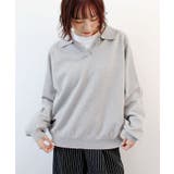 ライトグレー | スキッパーポロニットプルオーバー | futier land