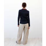 【ABYS】ワンポイントロゴ刺繍リブニット | futier land | 詳細画像15 