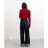 ロゴ刺繍ケーブルポロニット | futier land | 詳細画像23 