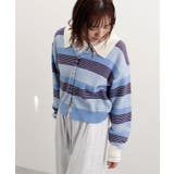 グラデーションボーダーニット | futier land | 詳細画像4 