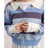 グラデーションボーダーニット | futier land | 詳細画像9 