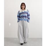 グラデーションボーダーニット | futier land | 詳細画像11 