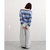 グラデーションボーダーニット | futier land | 詳細画像12 