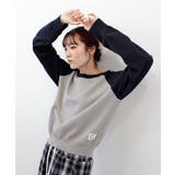 【ABYS】タグ付きラグランニットトップス | futier land | 詳細画像1 