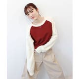 【ABYS】タグ付きラグランニットトップス | futier land | 詳細画像6 