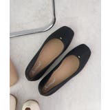 ラクなのに上品。やわらかスクエアトゥバレエシューズ | futier land | 詳細画像43 