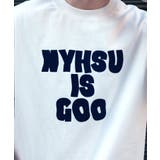 NYHSU IS GOO Flocky Print Logo T-shirt | AVENT | 詳細画像20 