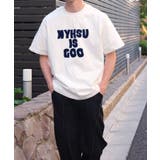 NYHSU IS GOO Flocky Print Logo T-shirt | AVENT | 詳細画像24 