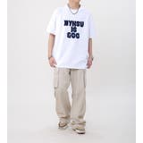 NYHSU IS GOO Flocky Print Logo T-shirt | AVENT | 詳細画像4 