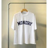 College Logo Monday Frocky T-shirt | AVENT | 詳細画像6 