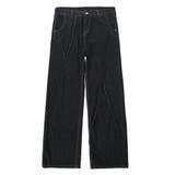 Cut-off Design Straight Denim Pants | AVENT | 詳細画像1