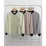 パイピングブラウス | futier land | 詳細画像1