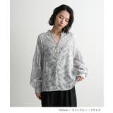 ジャガードシアーブラウス | futier land | 詳細画像6 