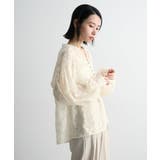 ジャガードシアーブラウス | futier land | 詳細画像10 