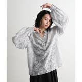 ジャガードシアーブラウス | futier land | 詳細画像13 