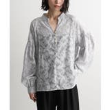 ジャガードシアーブラウス | futier land | 詳細画像14 