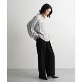 ジャガードシアーブラウス | futier land | 詳細画像15 