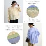 レースアップブラウス | futier land | 詳細画像4 