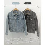 バルーン袖デニムジャケット | futier land | 詳細画像2 