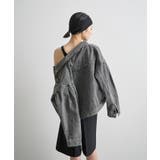 バルーン袖デニムジャケット | futier land | 詳細画像14 