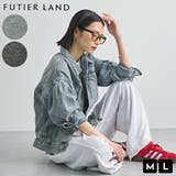 バルーン袖デニムジャケット | futier land | 詳細画像1 