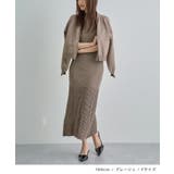 ニットワンピース×VネックカーデSET | futier land | 詳細画像6 