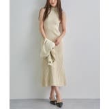 ニットワンピース×VネックカーデSET | futier land | 詳細画像14 