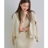 ニットワンピース×VネックカーデSET | futier land | 詳細画像16 