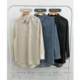 デニムオーバーシャツ | futier land | 詳細画像1