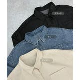 デニムオーバーシャツ | futier land | 詳細画像2