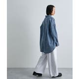 デニムオーバーシャツ | futier land | 詳細画像14