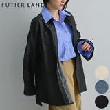 ブラック | デニムオーバーシャツ | futier land